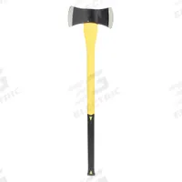 ABILITY ONE Double Edge Axe: 37 in Overall Lg, 4 1/2 in Cutting Edge Lg, 3.5 lb Head Wt, Steel (MPN 5110-01-598-6426). Key specifications — Handle Material: Multi-Component; Blade Material: Steel; Blade Finish: Polished; Standards: ASME B107.4; Brand: ABILITY ONE.
