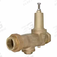 ZURN Pressure Reducing Valve: NPT x NPT, 1 1/4 in Pipe Size, Bronze, 15 psi to 75 psi, NPT x NPT (MPN 114-625XL3G). Key specifications — Brand: ZURN; Low-Lead Compliance: Low-Lead Compliant.