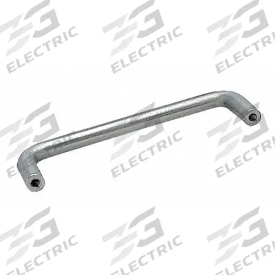 SUGATSUNE Pull Handle: Threaded Holes, Stainless Steel, Silver, #8-32 Screw Size - Standard Pull Handles