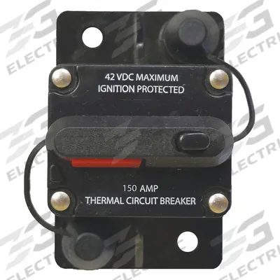BATTERY DOCTOR Automotive Circuit Breaker: 31200, 42V DC, 120 A at 12V DC - Surface Mount Automotive Circuit Breakers