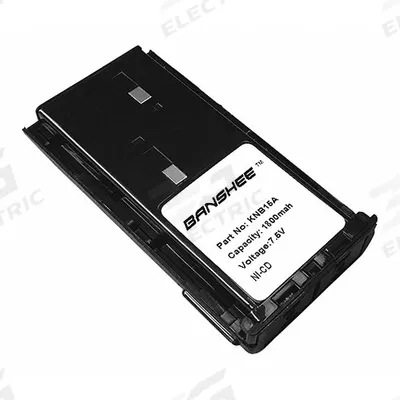 BANSHEE Radio Battery: Fits Kenwood, 2,000 mAh, Nickel-Metal Hydride - Kenwood-Compatible Batteries