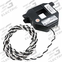 SQUARE D Split Core Current Transformer: 400 A Primary Current - Max, 5 A Secondary Current - Max (MPN 3090SCCT043). Key specifications — Window Shape: Rectangular; Connection: Wire Lead; Brand: SQUARE D.