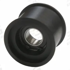 USA INDUSTRIALS Flat Belt Idler Pulley: 11/16 in Bore, 2.3 in OD, Nylon, Ball Bearing (MPN ZPLY-463). Key specifications — Bearing Type: Ball; Brand: USA INDUSTRIALS.