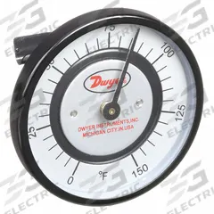 DWYER Clip Pipe Mount Dial Thermometer: 70°F to 500°F, +/- 2% Accuracy, 2 in Dial Dia (MPN STC171). Key specifications — Accuracy: +/- 2%; Brand: DWYER.