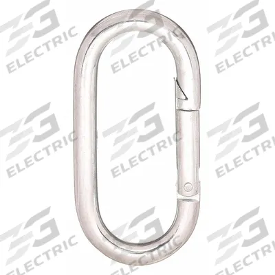 LUCKY LINE PRODUCTS Interlocking Snap: 1 Snaps, 500 lb Working Load Limit, Solid Gate - Load Rated Spring Snaps