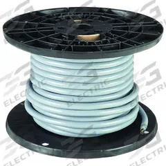 CHAINFLEX Control Cable: 18 AWG Conductor Size, 12 Conductors, PVC, 100 ft, Gray (MPN CF140US-07-12-100). Key specifications — Conductor Size: 18 AWG; Minimum Bend Radius Factor - Fixed: 7.5 x OD; Minimum Bend Radius Factor - Flexible: 8 x OD; Shielding: Shielded; Brand: CHAINFLEX.