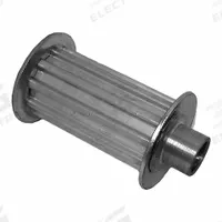DAYTON Timing Pulley: Trapezoidal, Plain, For T5 Timing Belt Section, For 25 mm Belt Wd, 12 Teeth (MPN 36T5/12-2). Key specifications — Brand: DAYTON; Tooth Profile: Trapezoidal; Finish: Plain.