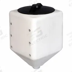 NORWESCO Utility Tank: 5 gal, Closed Top, 11 in x 11 in, 8 in Fill Opening Dia, 18 in (MPN 42321-DS). Key specifications — Brand: NORWESCO.