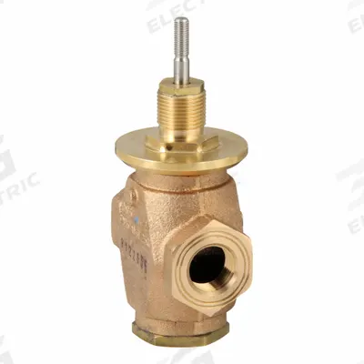 JOHNSON CONTROLS Hydronic Globe Valve: 2-Way, 1.8 CV Flow, 1/2 in Female NPT, Bronze Body - 2-Way NPT Connection Globe Valves