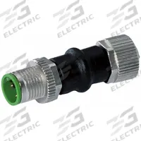 MURRELEKTRONIK Circular Connector: M12 5-Pole Male x M12 3-Pole Female, A Coded, Analog Sensors (MPN 7000-42271-0000000). Key specifications — Connector Body Type: Male x Female; Coding: A; Brand: MURRELEKTRONIK; Voltage Rating: 800V; Thread Size: M12 Male x M12 Female; Mounting Type: Cable to Cable; Mounting Style: Cable-to-Cable Adapter; IP Rating: IP67.