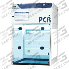 AIR SCIENCE PCR Workstation: Purair PCR, 24 in Overall Wd, 35 in Overall Ht, 27 in Overall Dp, White (MPN PCR-24-A). Key specifications — Assembly: Fully Assembled; Brand: AIR SCIENCE; Base/Stand Included: Yes; Blower Included: Yes; Work Surface Included: Yes.
