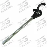MOON AMERICAN Adjustable Storz Hydrant Wrench: Adj Hydrant Wrench, 18 in Overall Lg (MPN 846-8). Key specifications — Handle Material: Plated Steel; For Fitting Size: Fits all nut sizes, 1/4 to 4-1/2 in lugs; For Use On: Storz; Pentagon; Square; Navy Slot; Pin; Rocker,.