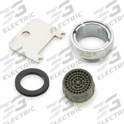 SLOAN Outlet: 2.2 gpm Flow Rate, Aerated Flow Outlet, Metal, Chrome Finish - Faucet Aerators & Outlets