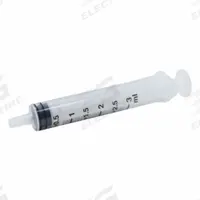 EZ DOSE Chromatography Syringe: 3 mL Capacity - mL, Luer Slip, Polypropylene, Polypropylene, Plastc (MPN MEZ3LL). Key specifications — Plunger Material: Plastc; Sterile/Non-Sterile: Sterile; Tip Material: Polypropylene; Barrel Material: Polypropylene; Brand: EZ DOSE; Compatible Needles: Hypodermic; Includes Needles: No; Replaceable Tip: No.