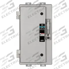 SIEMENS Safety Switch: Fusible, 200 A, Three Phase, 600V AC, Non-Metallic, Indoor/Outdoor (MPN HF364NX). Key specifications — Brand: SIEMENS.