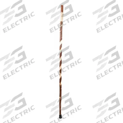 BRAZOS WALKING STICKS Walking Stick: Walking Stick, Std, Single, Wood, Rubber Bottom Tip