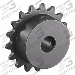 TSUBAKI Single Strand Sprocket: 35, For 3/8 in Chain Pitch, 1/2 in Bore Dia, 17 Teeth, Steel (MPN 35B17F-1/2). Key specifications — Brand: TSUBAKI.