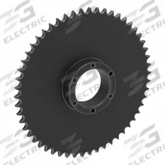TSUBAKI Single Strand Sprocket: For 50 Chain, 54 Teeth, 10.749 in Pitch Dia, 11.11 in Outside Dia (MPN 50SK54). Key specifications — attr85388: TSUBAKI; attr305233: SK.