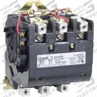 SIEMENS NEMA Magnetic Contactor: Non-Reversing, 3 Poles, NEMA Size 3, 90 A, 120V AC (MPN 40HP32AF). Key specifications — Brand: SIEMENS.