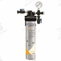 EVERPURE Water Filtration System: 0.2 micron, 2.5 gpm, 15,000 gal, 18 in Overall Ht (MPN EV920241). Key specifications — Connection Type: NPT; Filter Media: Carbon; Reduces: Chlorine Taste; Brand: EVERPURE.