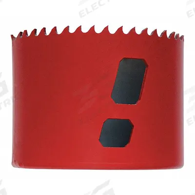 MORSE Hole Saw: 2 1/2 in Saw Dia., 5/6 Teeth per Inch, 1 7/8 in Max. Cutting Dp - Multi-Material-Cutting Hole Saws without Arbor