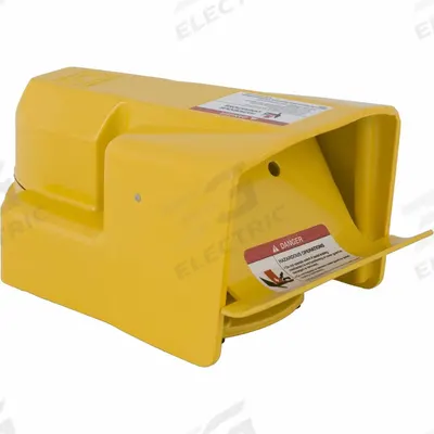 SQUARE D Foot Switch: 9002AW Series, 1 Pedals, Momentary - Single-Pedal Foot Switches
