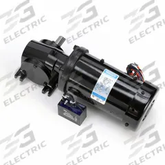 LEESON AC Gearmotor: Right Angle, Single Output Shaft, PSC, TEFC, 43 RPM, 113 in-lb Max Torque, 40:1 (MPN M1145038.00). Key specifications — Brand: LEESON; Full Load Current: 2.0/1.0 A.