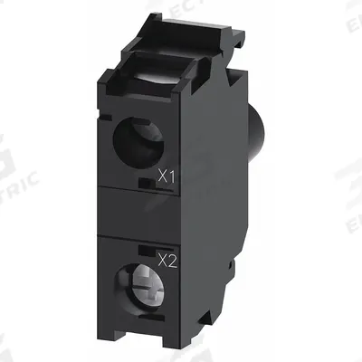 Siemens Lamp Module: 22 mm Size, Red, LED, 230 V AC Rating - Lamp Modules