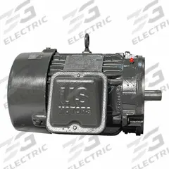 U.S. MOTORS Motor: Rigid Base Mount, Totally Enclosed Fan Cooled, 5 hp, 460V AC, 1,800 RPM (MPN GF53). Key specifications — Brand: U.S. MOTORS; Nameplate Voltage @ 60 Hz: 460V AC; Full Load Current @ 60 Hz: 6.3 A; Nameplate RPM @ 60 Hz: 1,800 RPM; Motor Enclosure: TEFC.