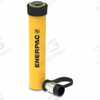 ENERPAC Hydraulic Ram: Single Acting, 10 ton Nominal Capacity, 8 in Nominal Stroke Lg, Steel (MPN RC108). Key specifications — attr98927: ENERPAC.