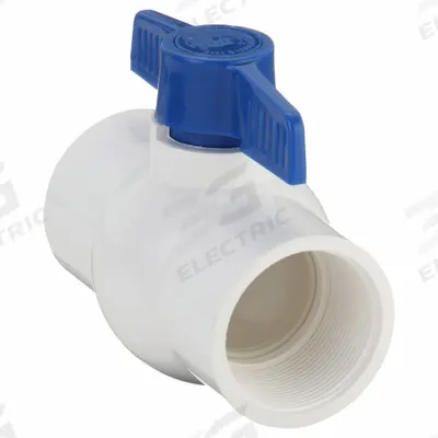 APPROVED VENDOR Manual Two-Way Ball Valve: 2 in, PVC, Straight, FIP x FIP, Full Port Ball Port - PVC Ball Valves