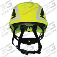 3M Hard Hat: Green, No Graphics, Ratchet (6-Point), Ratchet, ABS, Side-Slots, 3M, Solid, Ratchet (MPN X5014VX-ANSI). Key specifications — Brand: 3M; Series: SecureFit(TM) X5000; Head Protection Graphics: No Graphics; Head Protection Suspension Type: Ratchet (6-Point); Head Protection Material: ABS; Accessory Mounting Options: Side-Slots; Head Protection Brand: 3M; Suspension Adjustment Type: Ratchet.