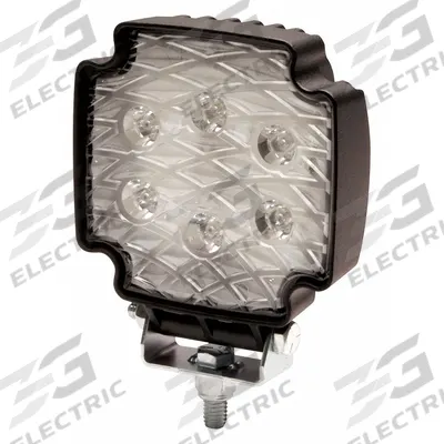 ECCO Vehicle Work Light: Square, Flood, LED, Pedestal, Pigtail, Universal, Surface Mount - Vehicle Floodlights