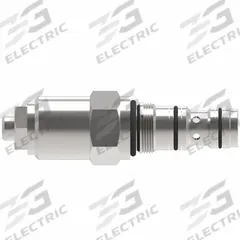 CHAR-LYNN Pressure Control Valve: Screw-In, Leakproof Screw Adjustment, A3145 Valve Cavity Size (MPN 407AA00036A). Key specifications — attr1012059: 407AA00036A; attr1250696: 1PUL200; attr1011660: Nitrile; attr1011632: Leakproof Screw; attr1011635: CHAR-LYNN; attr1011636: Steel; attr1011644: A3145.