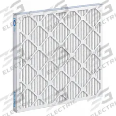 GRAINGER Pleated Air Filter: 20 in x 20 in x 4 in, MERV 8, High Strength (MPN 495J33). Key specifications — Media Material: Synthetic; Brand: GRAINGER; Frame or Header Material: Beverage Board.