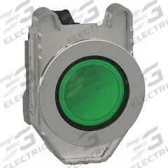 SCHNEIDER ELECTRIC Pilot Light: 30 mm Panel Mounting Size, Green, LED, XB4 Series (MPN XB4FVM3). Key specifications — Series: XB4; Brand: SCHNEIDER; Includes Push-To-Test: No Push-To-Test Included.