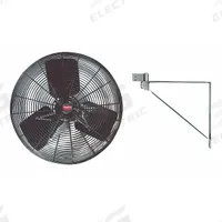 DAYTON Mounted Fan: 24 in Blade Dia, 120V AC, 1/4 hp Motor HP, Ceiling/Wall Mount, Non-Oscillating (MPN 2MA10). Key specifications — Brand: DAYTON; Voltage: 120V AC; Number of Speeds: 2; Fan Mounting Location: Ceiling; Oscillation: Non-Oscillating; Mounting Type: Bracket.