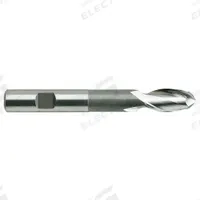 YG-1 Ball End Mill: High Speed Steel, 2 Flute, 5/8" Mill Dia, 5/8" LOC, 4-5/8" OAL (MPN 42087)
