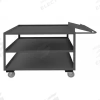APPROVED VENDOR Utility Cart: 1,200 lb, 3 Shelves, 52 in L x 31 in W x 41 in H Overall Dim, Flat (MPN OPC-3648-3-95). Key specifications — Caster Wheel/Tread Material: Polyurethane; Brand: APPROVED VENDOR; Caster/Wheel Configuration: (2) Rigid.