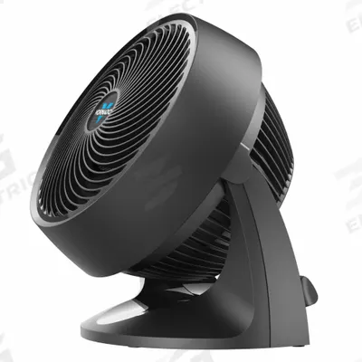 VORNADO Circulating Fan: 9 1/16 in Blade Dia, Non-Oscillating, 3 Speeds, 13 3/4 in Ht - Office Floor Fans