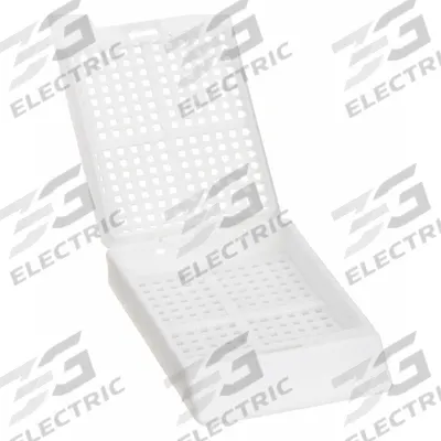 APPROVED VENDOR Embedding Cassette: White, Polyoxymethylene, 1.63 in Overall Lg - Embedding Cassettes