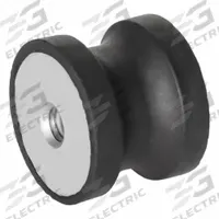 JW WINCO Vibration-Isolating Mount: Hourglass, Natural Rubber, Female x Female Style (MPN 456.3-40-30-33-5/16-55). Key specifications — Isolator Body Material: Natural Rubber.