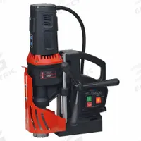 STEELMAX Drill Press: 350 RPM – 390 RPM, Electric Magnet, 3 in Drill Travel, 115V AC, 13 A Current (MPN SM-D-250-X). Key specifications — attr1253941: Weldon; attr1253957: Electric; attr1253912: STEELMAX.