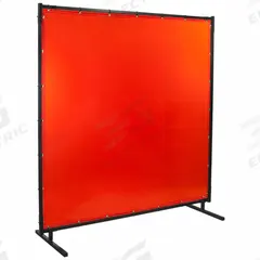 STEINER Welding Screens: Vinyl, 8 ft Ht, 8 ft Wd, Orange, 1 in Frame, Orange (MPN 548HD-8X8). Key specifications — Brand: STEINER; Screen Material Type: Vinyl.
