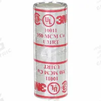 3M Open Barrel Splices: 350 kcmil Wire Size, Red Code, 2.38 in, Copper Barrel, 13461/71/U31RT Die (MPN 10011). Key specifications — Die Code: U31RT; Brand: 3M; Color Code: Red.