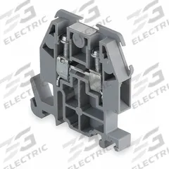 SQUARE D Terminal Block: DIN Rail Mounting Type, Screw Clamp Wire Termination, 2 Wire Terminals (MPN 9080GME6). Key specifications — Brand: SQUARE D; For Minimum Wire Size: 22 AWG.