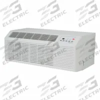 HOTPOINT Packaged Terminal Air Conditioner: 450 sq ft – 550 sq ft, 12,400 BtuH, 208/230V AC, 6-20P (MPN AHHS12D3XXA). Key specifications — Voltage: 208/230V AC; Brand: HOTPOINT.