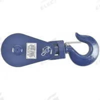 B/A PRODUCTS CO. Pulley Block: Swivel, Lifting, 16,000 lb Working Load Limit, Wire Rope, Swivel Hook (MPN 6I-8T6). Key specifications — attr994542: Snatch Pulley Block; attr994528: B/A PRODUCTS CO.; attr994530: Wire Rope; attr994543: Swivel; attr994552: Swivel Hook; attr994538: Lifting; attr994527: Sleeve; attr994534: Painted.