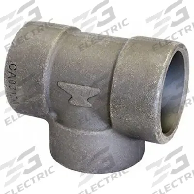 ANVIL Metal Pipe Tee: Tee, Steel, 2 in x 2 in x 1 1/2 in - Socket-Weld Extreme-Pressure Pipe Fittings