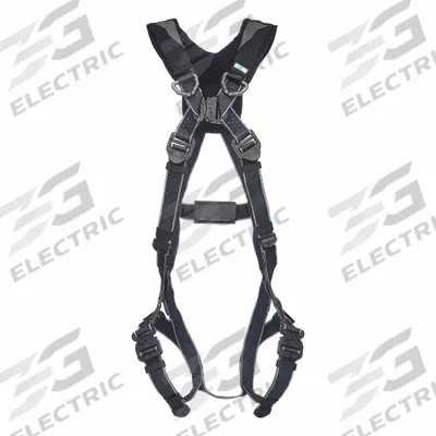 MSA Fall Protection Harness: Arc Flash, 400 lb Wt Capacity, Vest Harness, Quick-Connect - Arc-Flash Rated Vest-Style Harnesses for General Fall Arrest